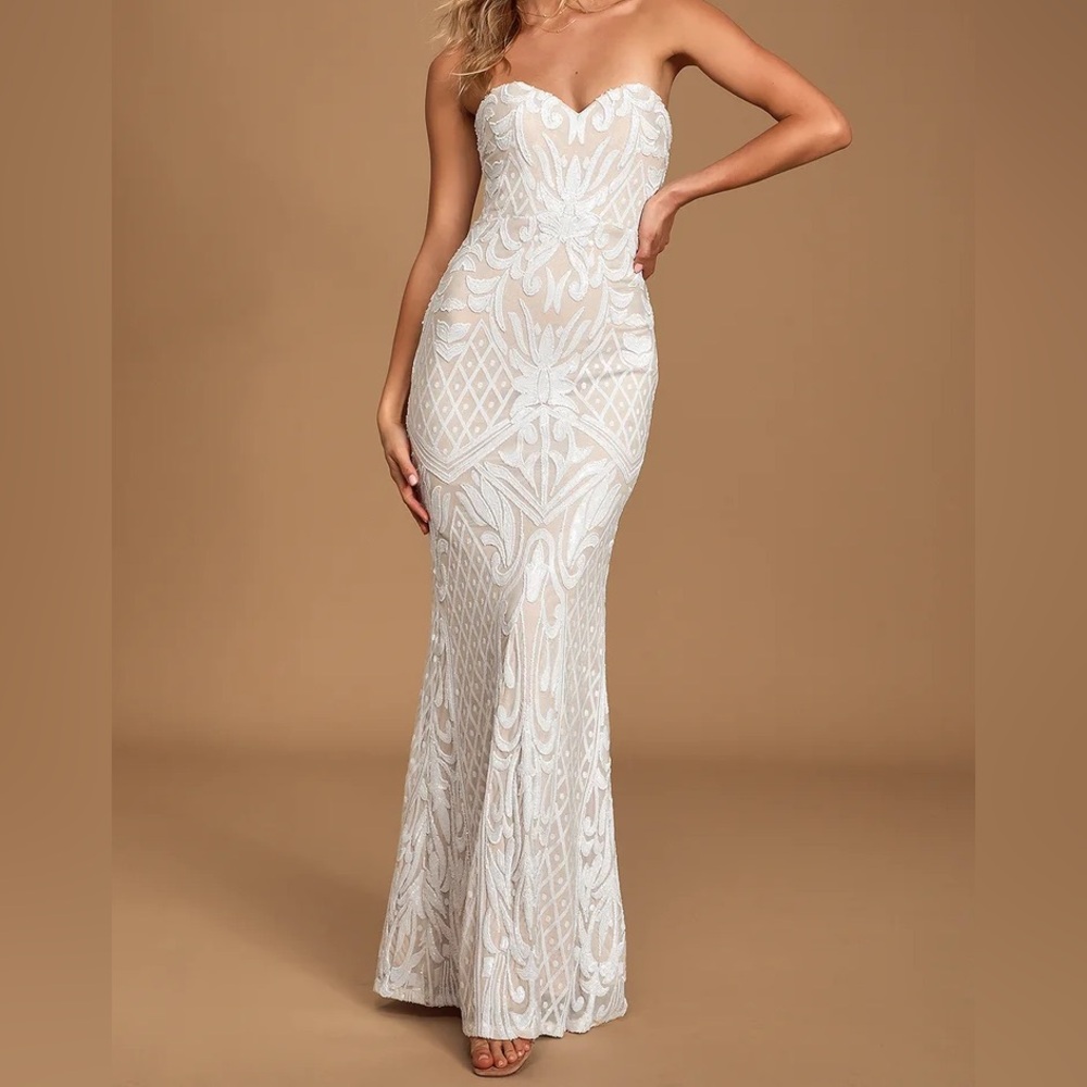 Lulus Olivia Sequin Mermaid Dress
